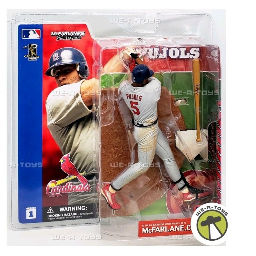 McFarlane Sportspicks Series 1 Albert Pujols St Louis Cardinals Figure 2002 MLB
